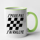 Mug J'peux pas j'ai rallye Vert