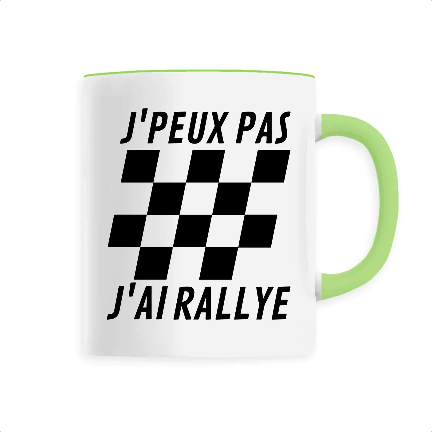 Mug J'peux pas j'ai rallye 