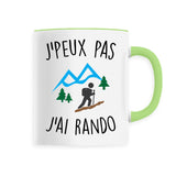 Mug J'peux pas j'ai rando 