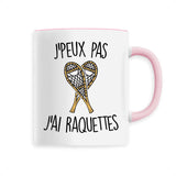 Mug J'peux pas j'ai raquettes 