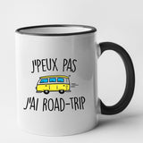 Mug J'peux pas j'ai road-trip Noir