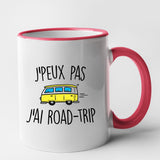 Mug J'peux pas j'ai road-trip Rouge