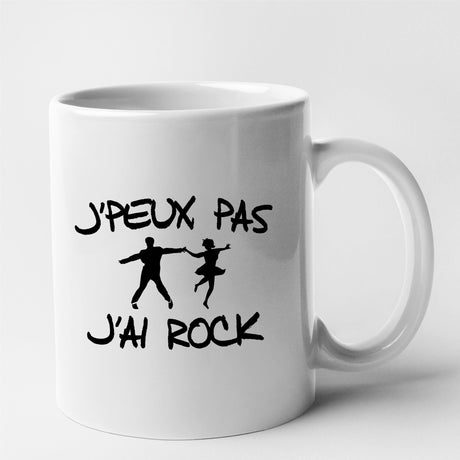 Mug J'peux pas j'ai rock Blanc