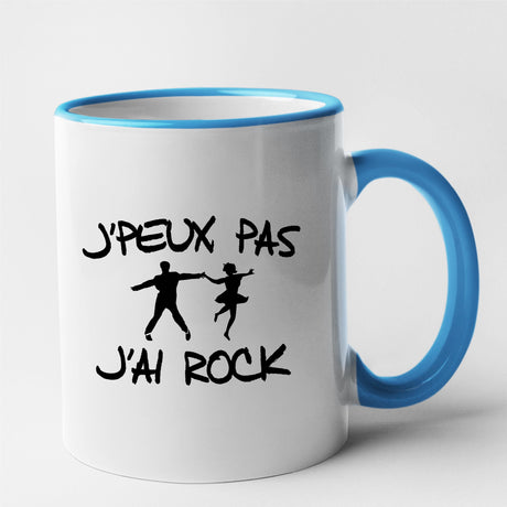 Mug J'peux pas j'ai rock Bleu