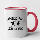 Mug J'peux pas j'ai rock Rouge