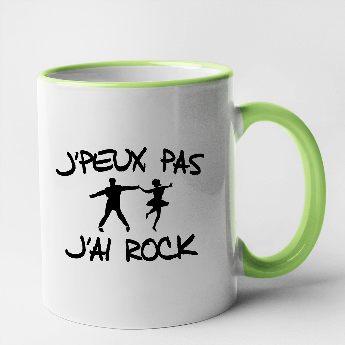 Mug J'peux pas j'ai rock Vert