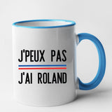 Mug J'peux pas j'ai Roland Bleu