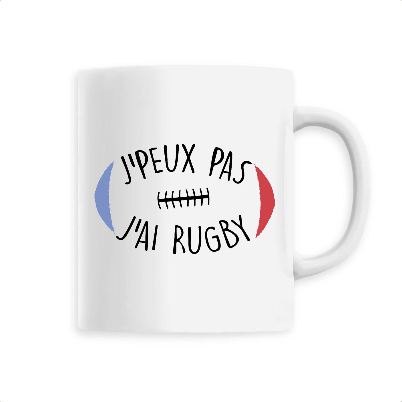 Mug J'peux pas j'ai rugby 