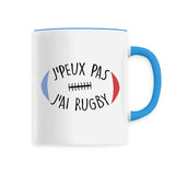 Mug J'peux pas j'ai rugby 