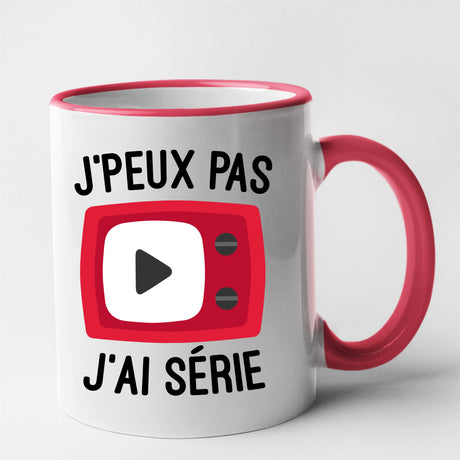 Mug J'peux pas j'ai série Rouge