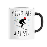 Mug J'peux pas j'ai ski 