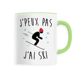 Mug J'peux pas j'ai ski 