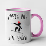 Mug J'peux pas j'ai snow Rose