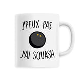 Mug J'peux pas j'ai squash 