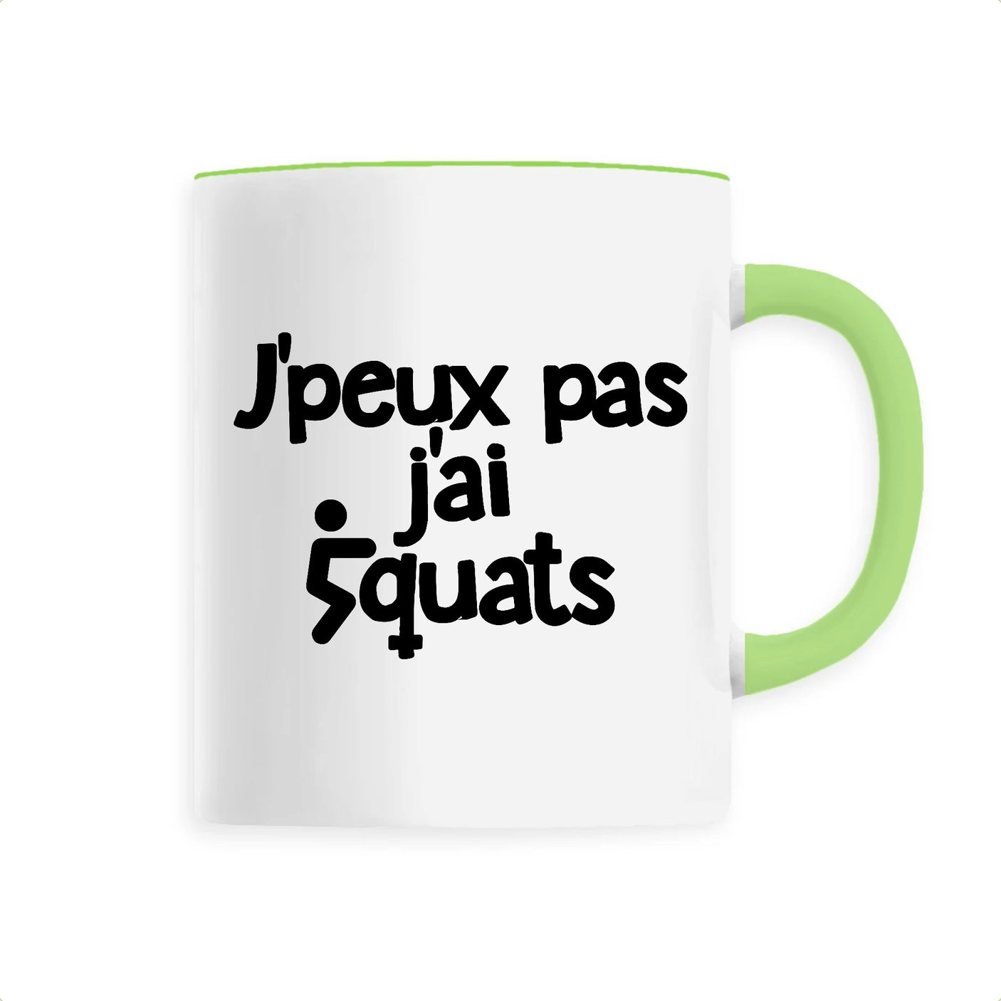 Mug J'peux pas j'ai squats 