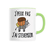 Mug J'peux pas j'ai Stevenson 