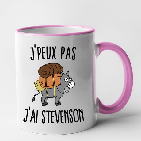 Mug J'peux pas j'ai Stevenson Rose