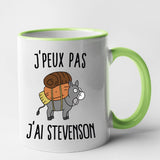 Mug J'peux pas j'ai Stevenson Vert