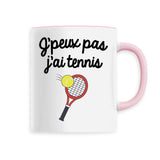 Mug J'peux pas j'ai tennis 