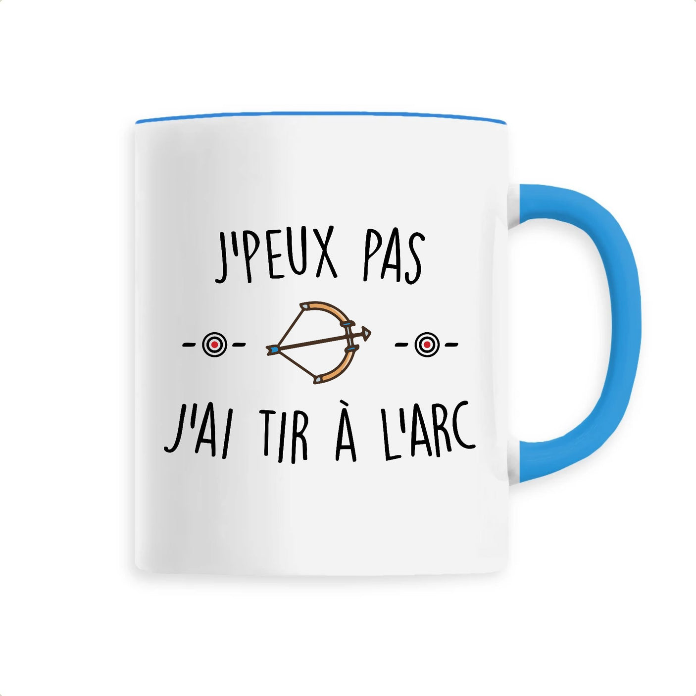 Mug J'peux pas j'ai tir à l'arc 