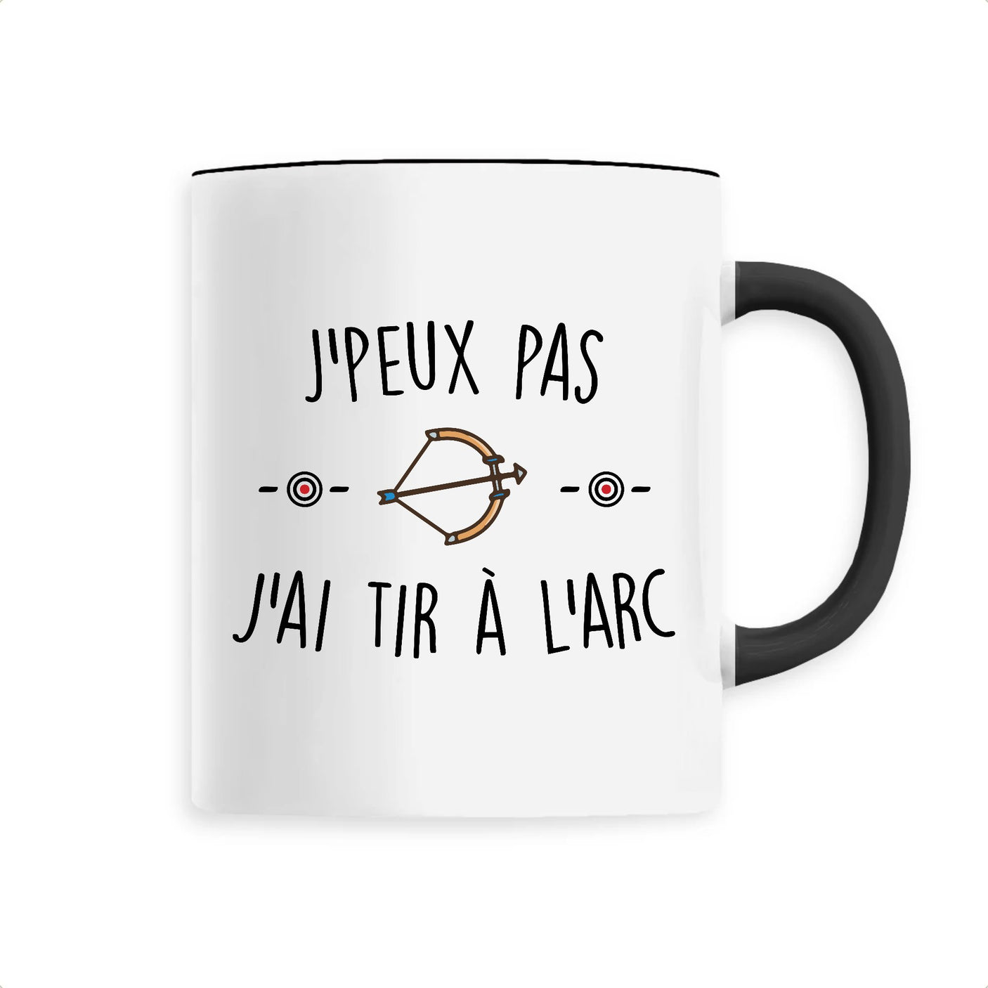 Mug J'peux pas j'ai tir à l'arc 