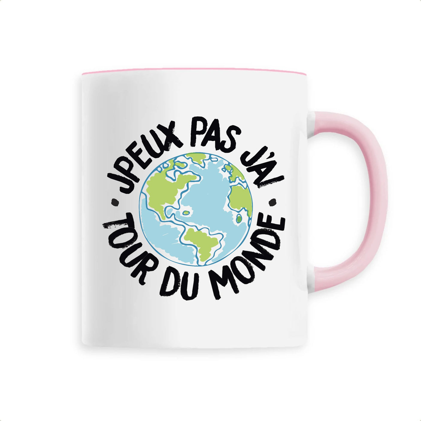 Mug J'peux pas j'ai tour du monde 