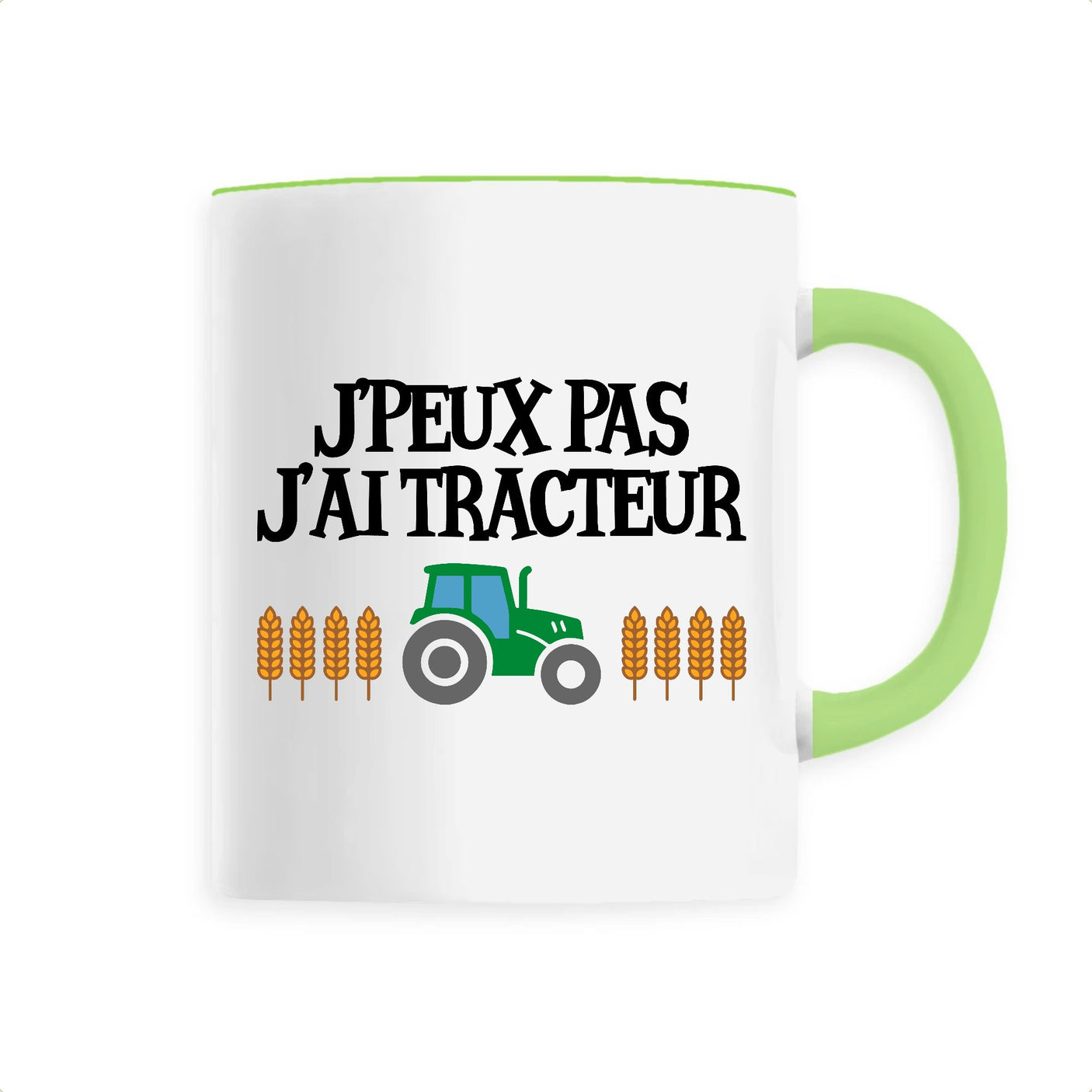 Mug J'peux pas j'ai tracteur 