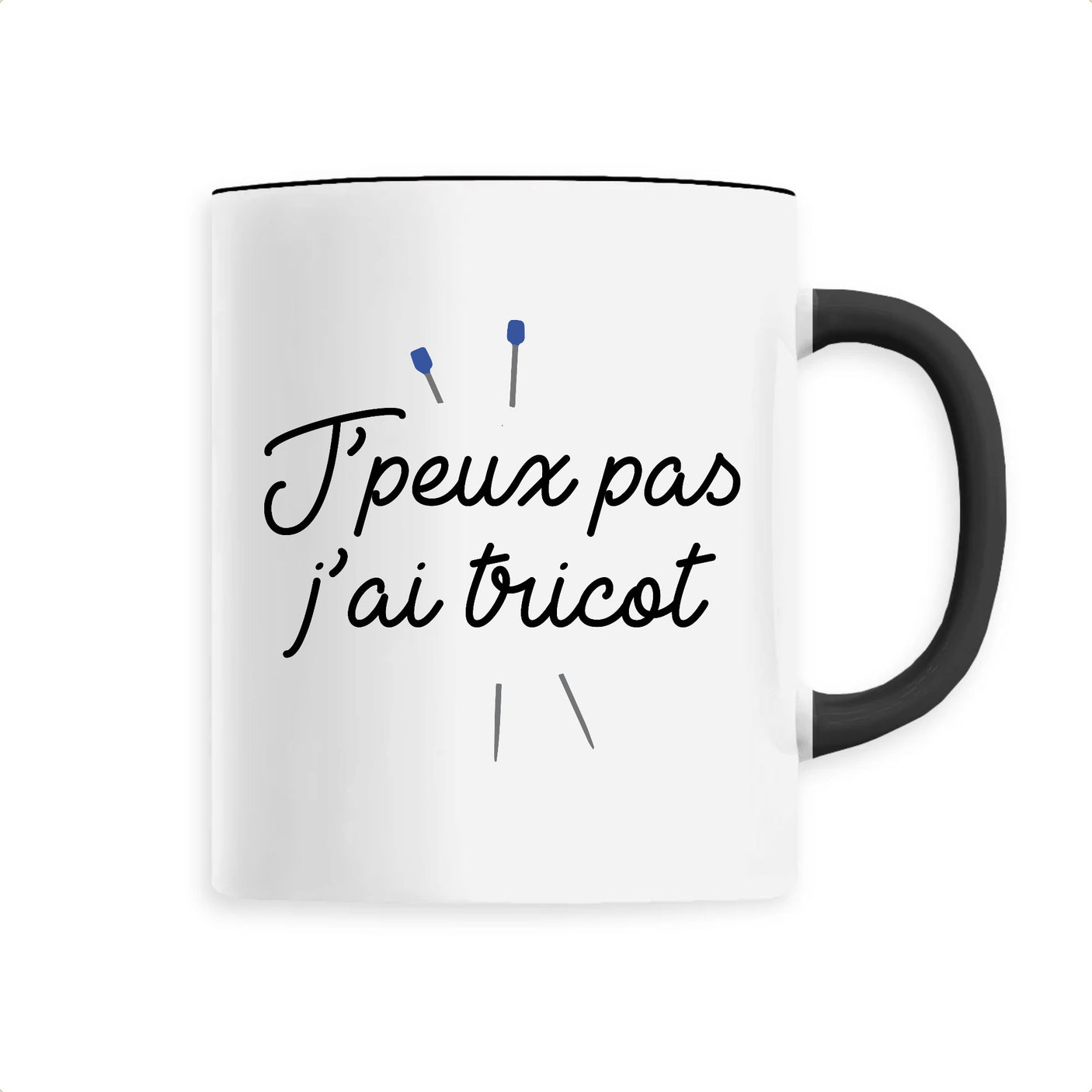 Mug J'peux pas j'ai tricot 