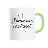 Mug J'peux pas j'ai tricot 