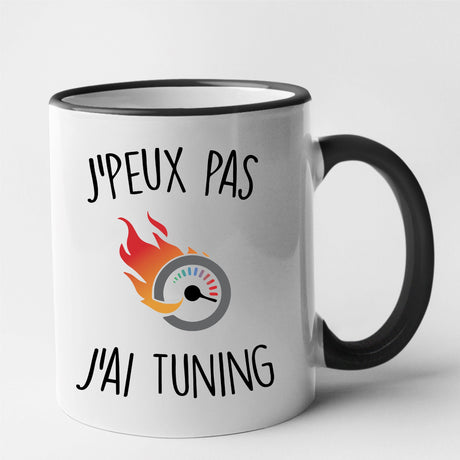 Mug J'peux pas j'ai tuning Noir