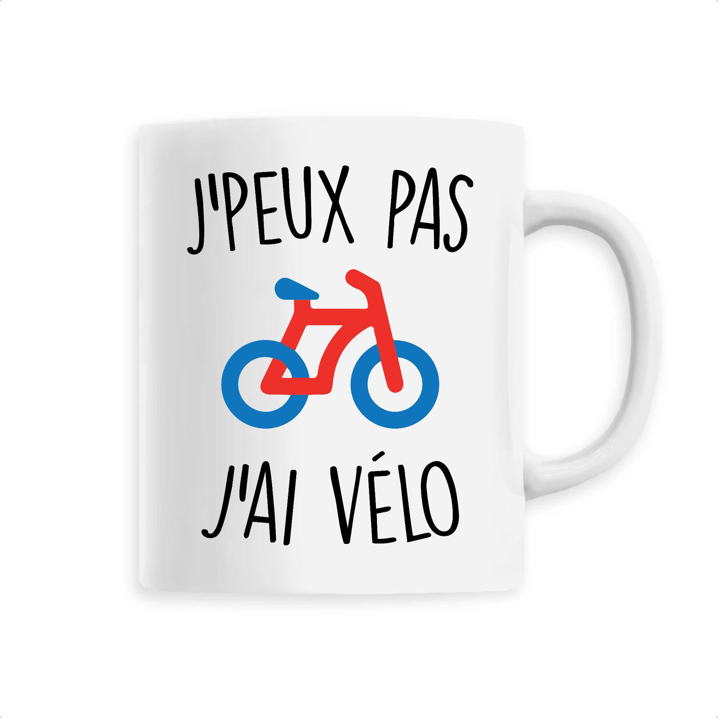 Mug J'peux pas j'ai vélo 