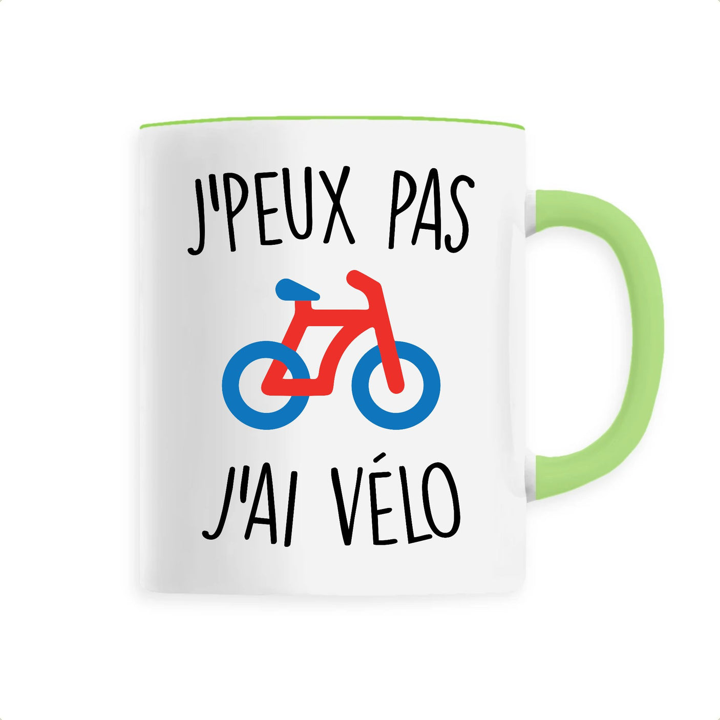 Mug J'peux pas j'ai vélo 