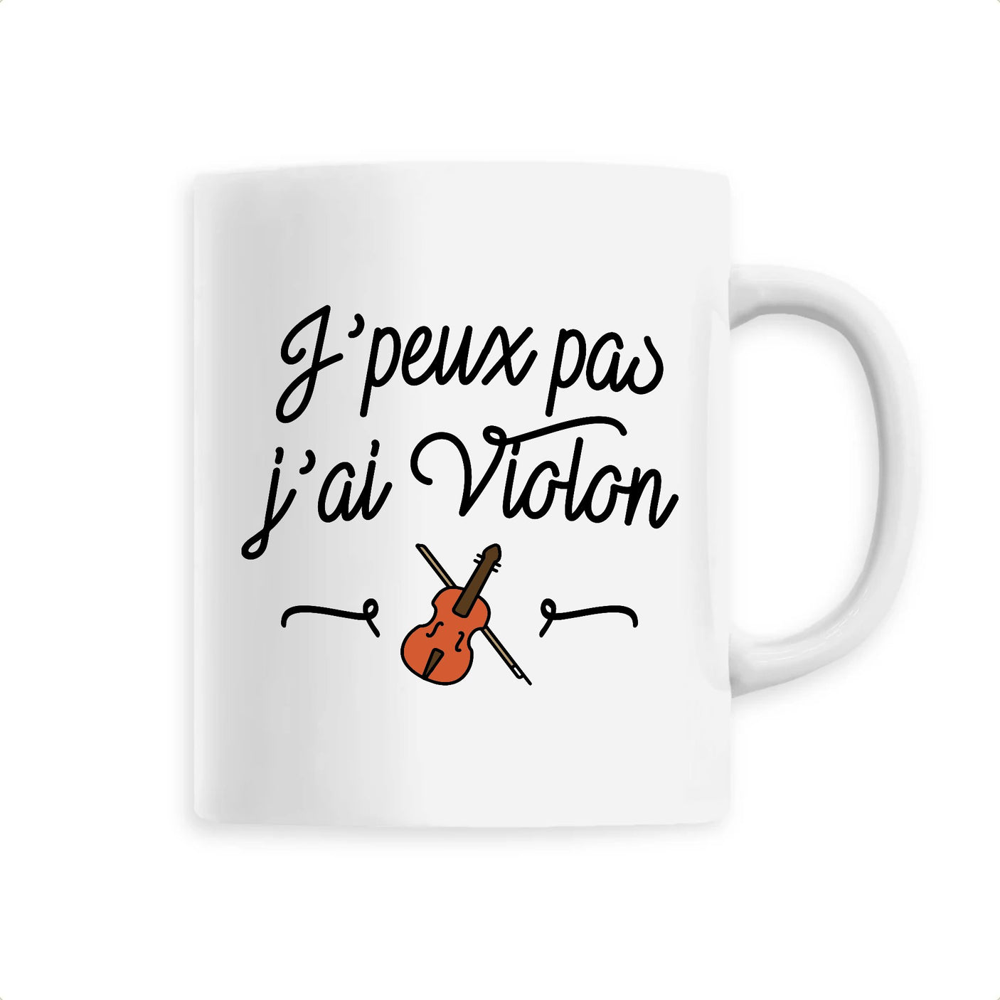 Mug J'peux pas j'ai violon 