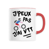 Mug J'peux pas j'ai VTT 