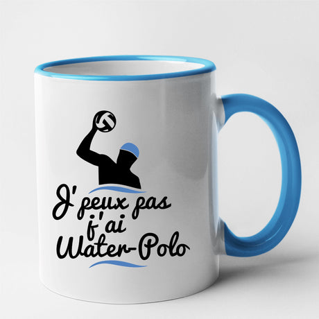 Mug J'peux pas j'ai water-polo Bleu