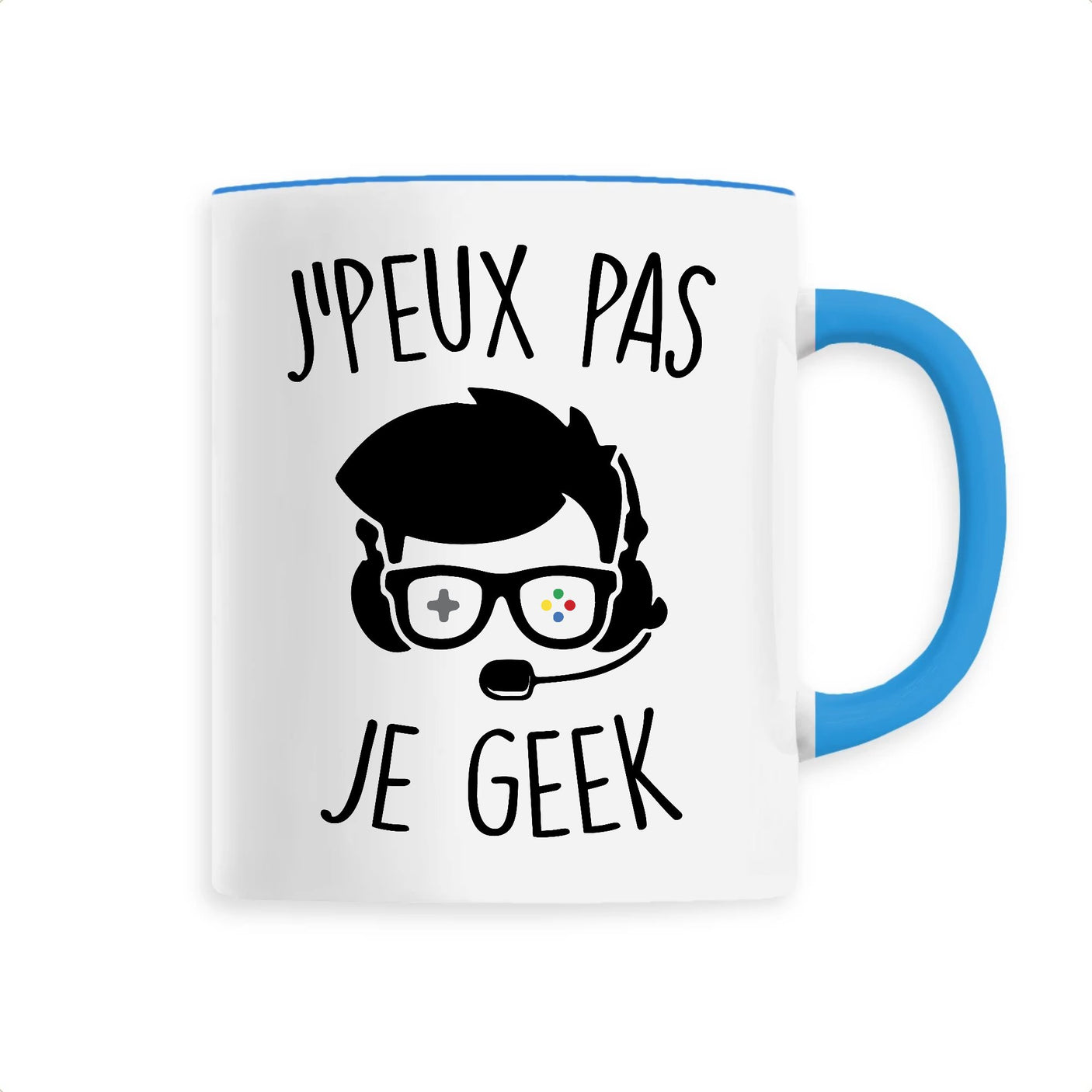 Mug J'peux pas je geek 