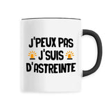 Mug J'peux pas j'suis d'astreinte 