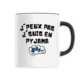 Mug J'peux pas j'suis en pyjama 