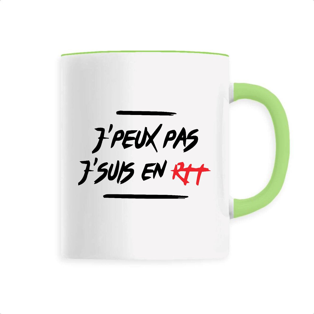 Mug J'peux pas j'suis en RTT 