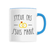 Mug J'peux pas j'suis marié 