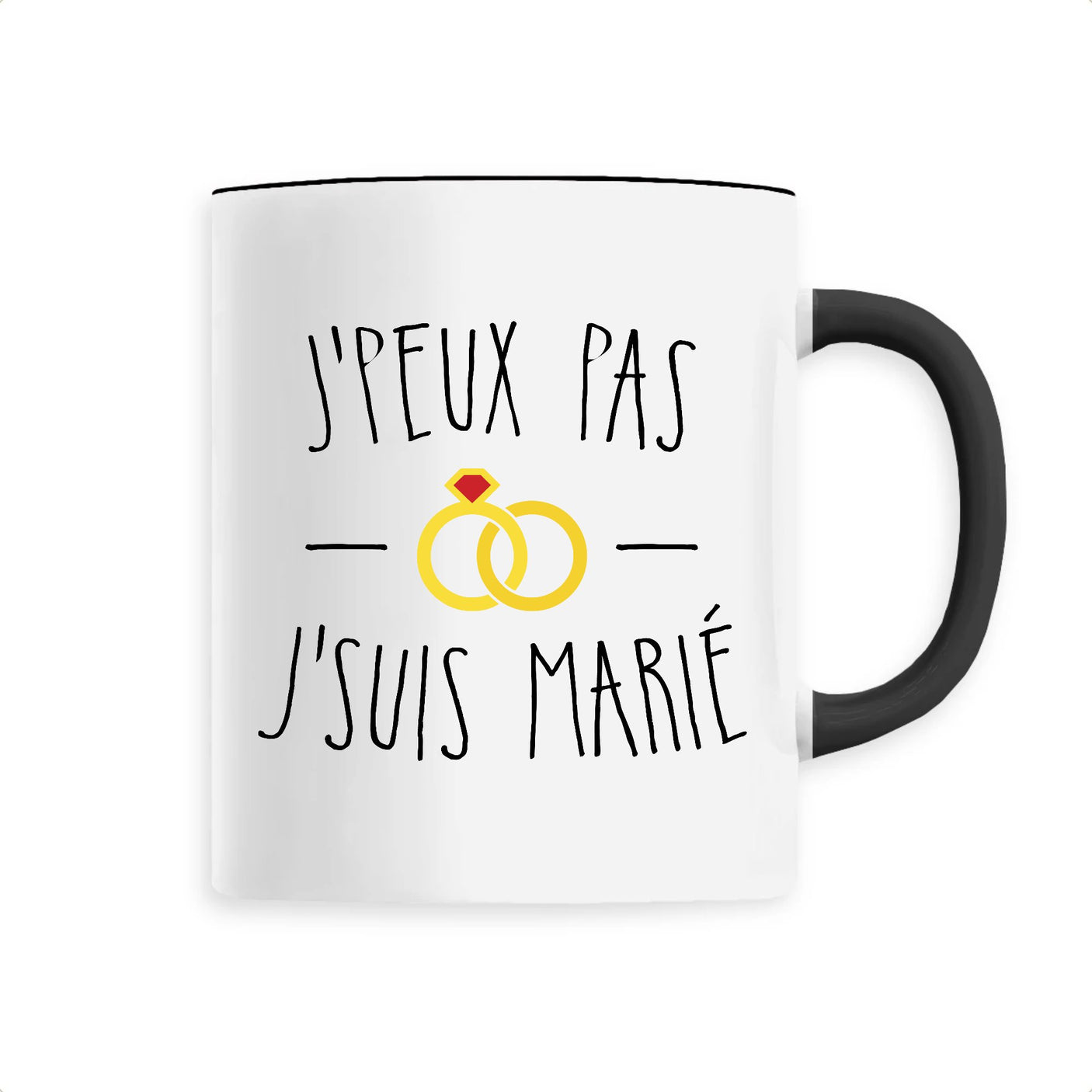 Mug J'peux pas j'suis marié 