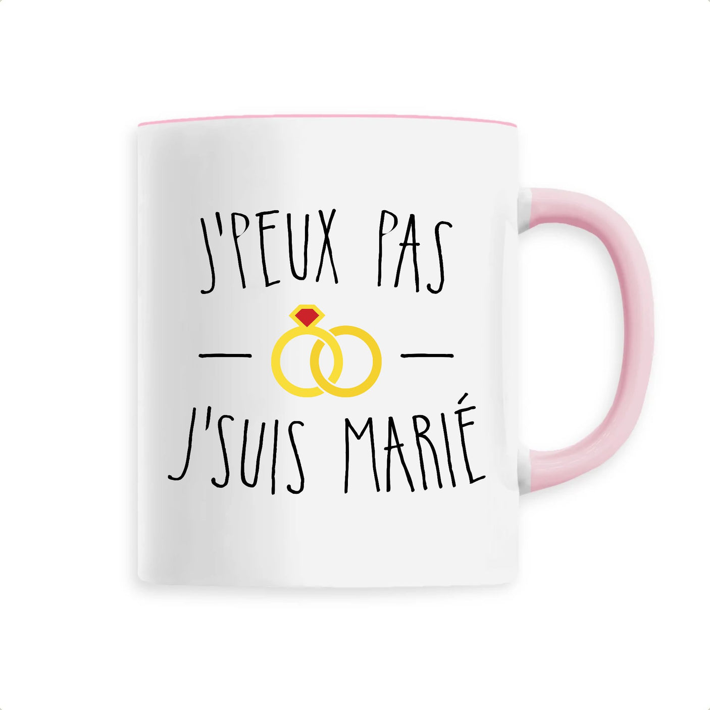 Mug J'peux pas j'suis marié 