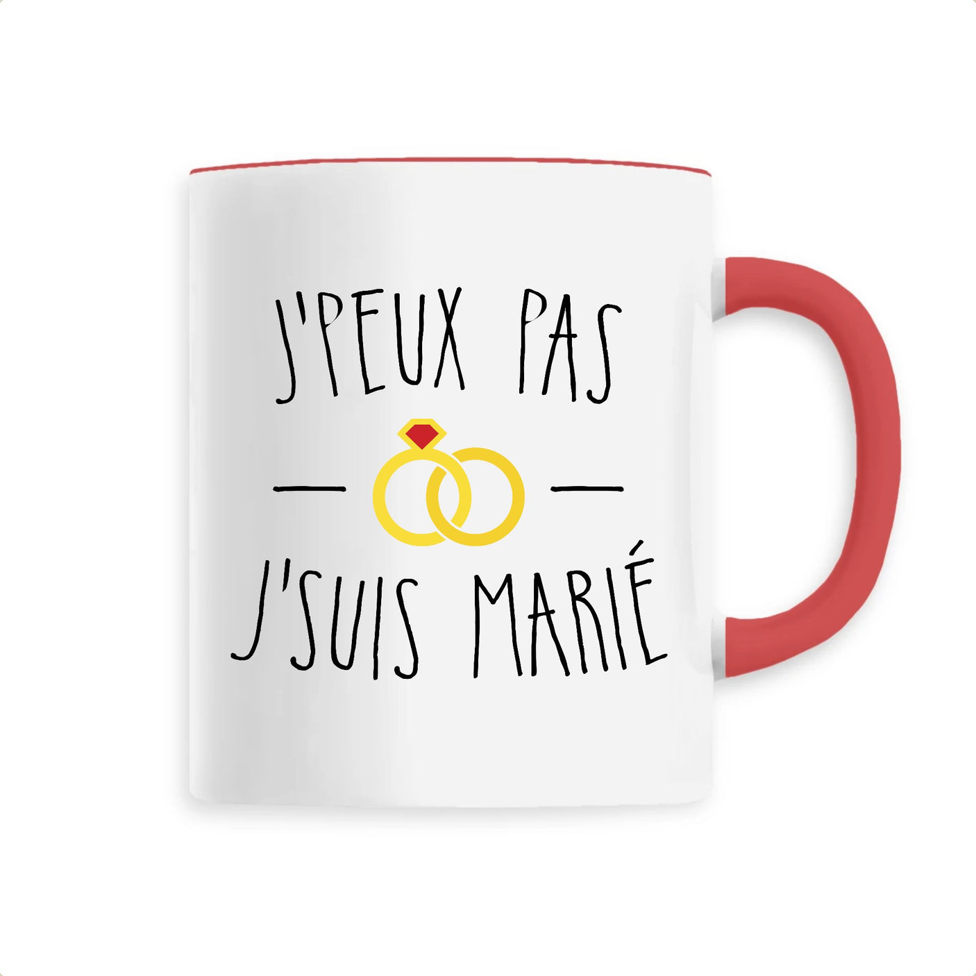 Mug J'peux pas j'suis marié 