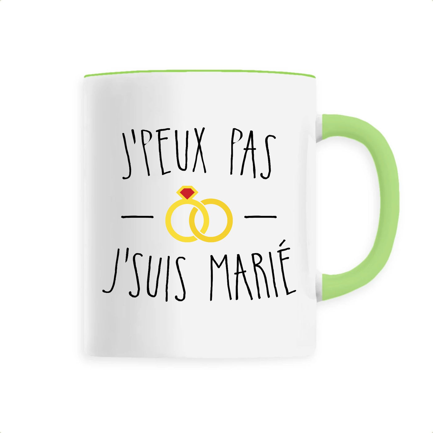 Mug J'peux pas j'suis marié 