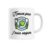 Mug J'peux pas j'suis vegan 