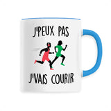 Mug J'peux pas j'vais courir 