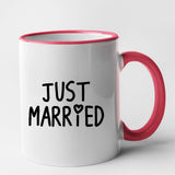 Mug Just married Rouge