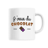 Mug J'veux du chocolat 