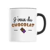 Mug J'veux du chocolat 