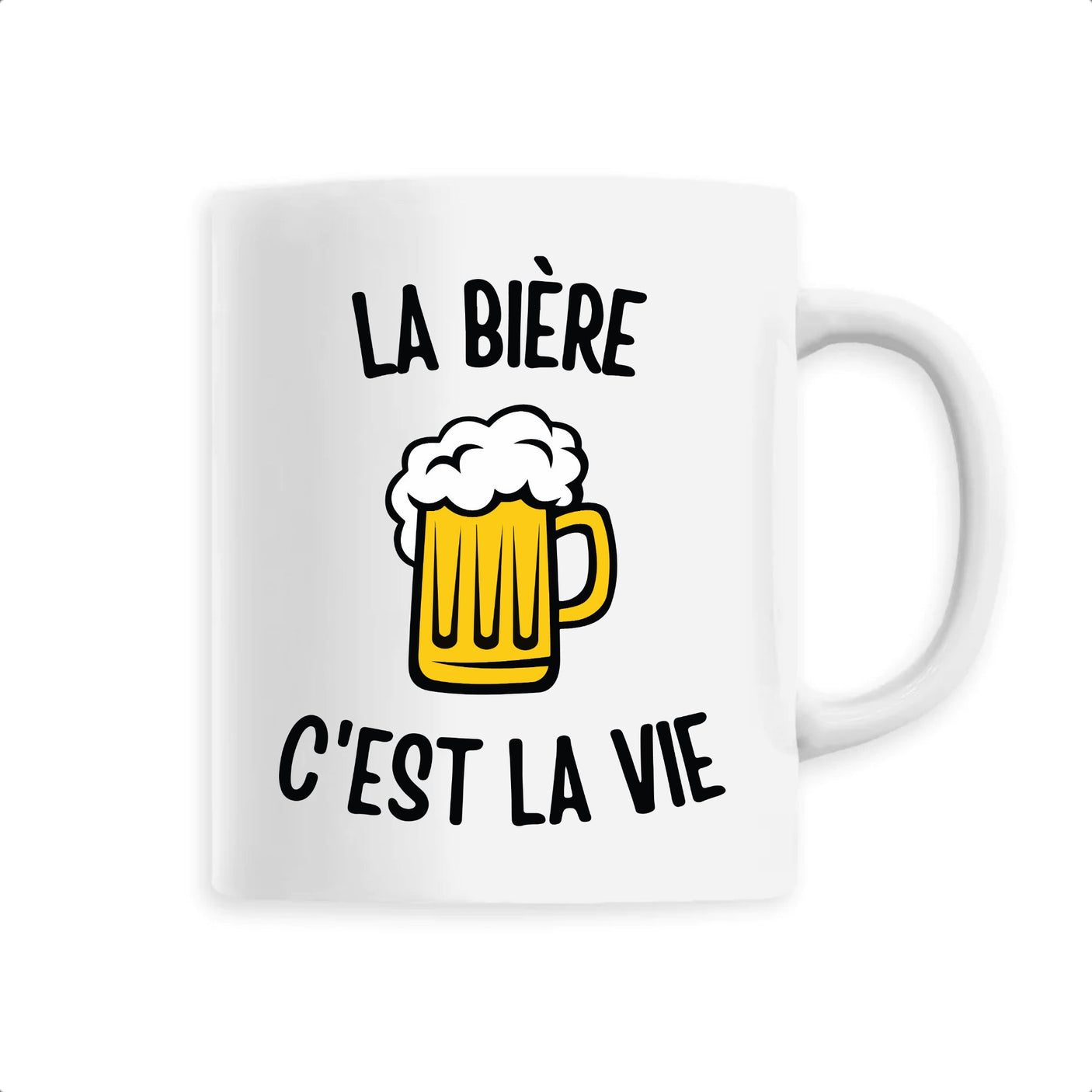 Mug La bière c'est la vie 